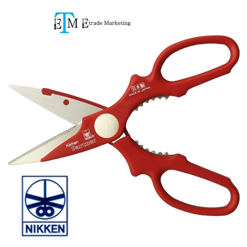 NIKKEN KP-1500S KITCHEN SCISSORS PARTNER (MADE IN JAPAN) | Shopee Malaysia