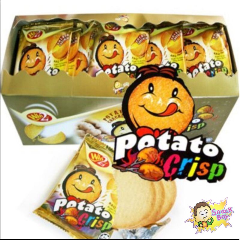 30pcs Win2 Potato Crisp Biskut [Vegetable/BBQ/Tomato/Curry/Sour Cream ...