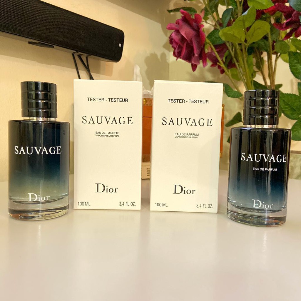 Dior sauvage tester clearance original