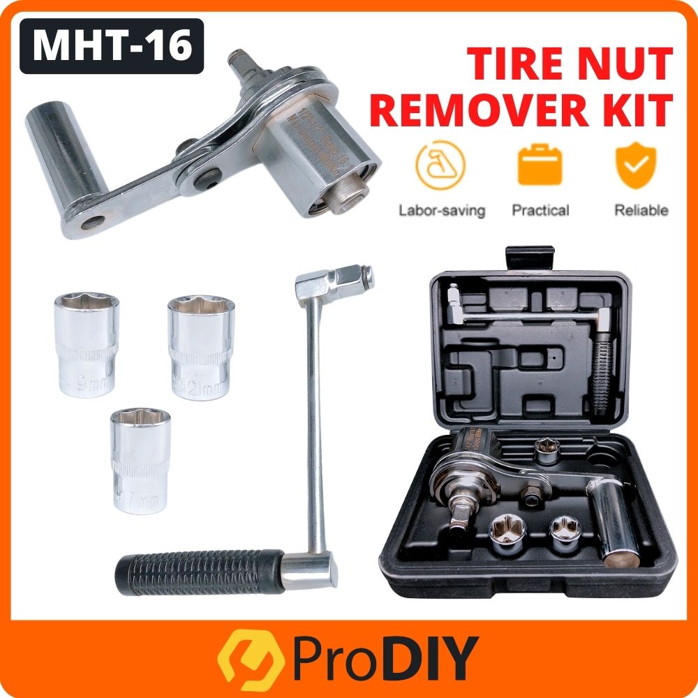 Tire Nut Remover Kit Torque Multiplier Socket Wrench Set Lug Nut