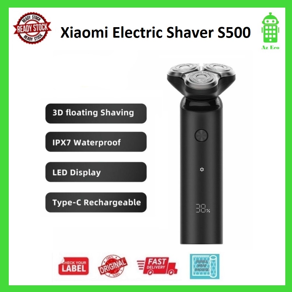 Xiaomi Electric Shaver S500 🪒 LED Display IPX7 Waterproof Global ...