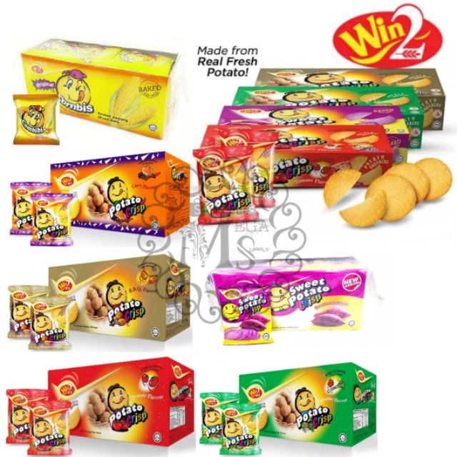 Win2 Potato Crips (30x20g) | Shopee Malaysia