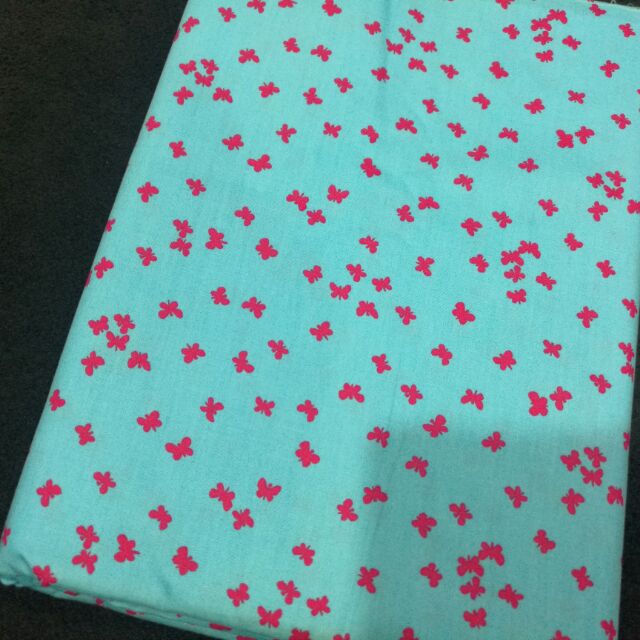 KAIN KAPAS COTTON CORAK RAMA-RAMA BUTTERFLY KECIL | Shopee Malaysia