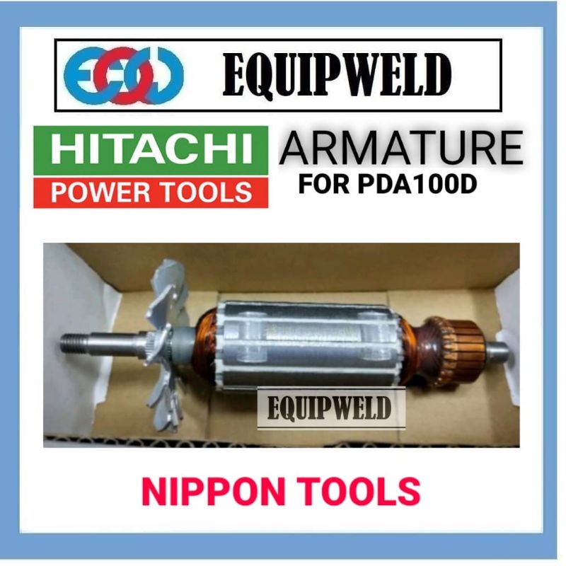 SPARE PART NIPPON TOOLS ARMATURE FOR HITACHI PDA100D (PDA100D