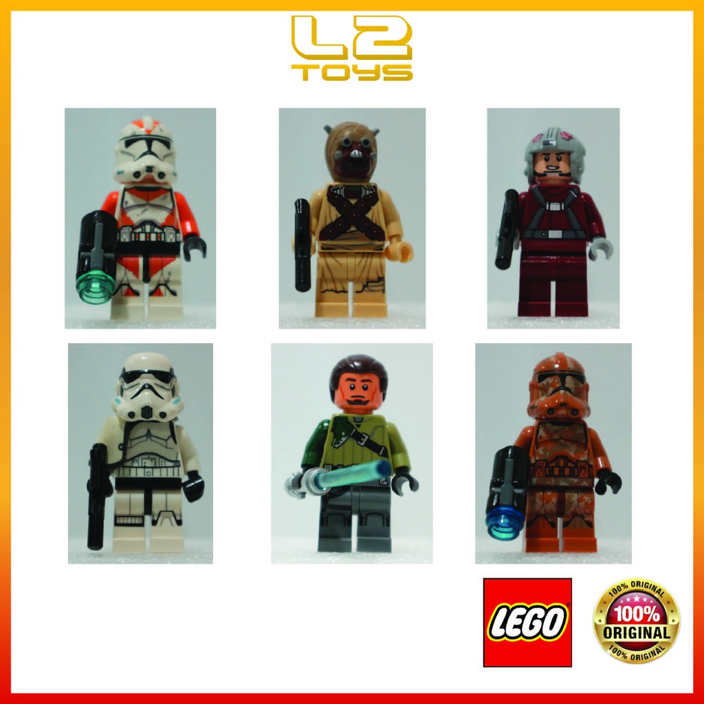 Genuine lego discount star wars minifigures