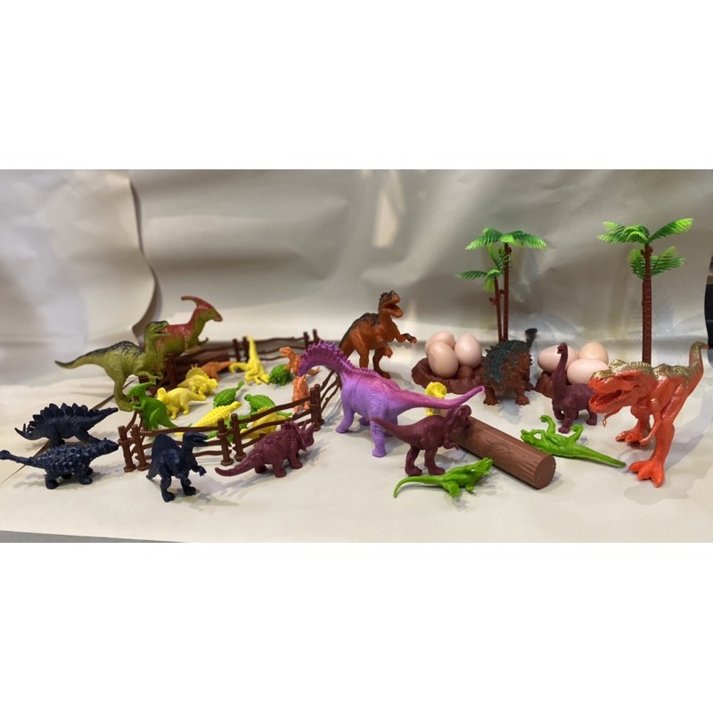Dinosaur Storage Box Simalated Large Dinosaur Toy Set Animal model set