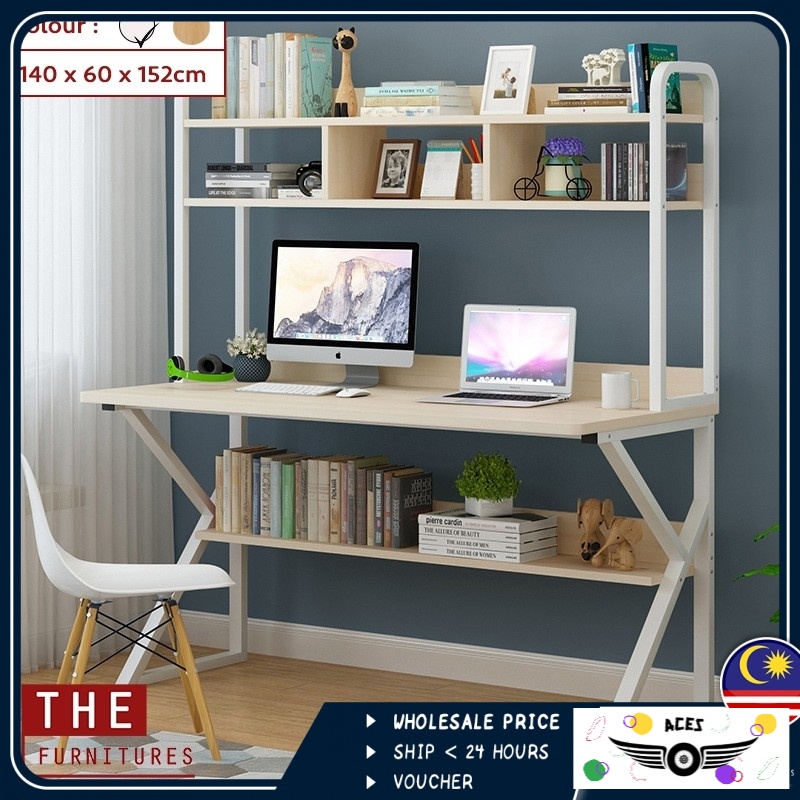 THE Study Writing Desk Computer Desk PC Laptop Table Workstation Study ...