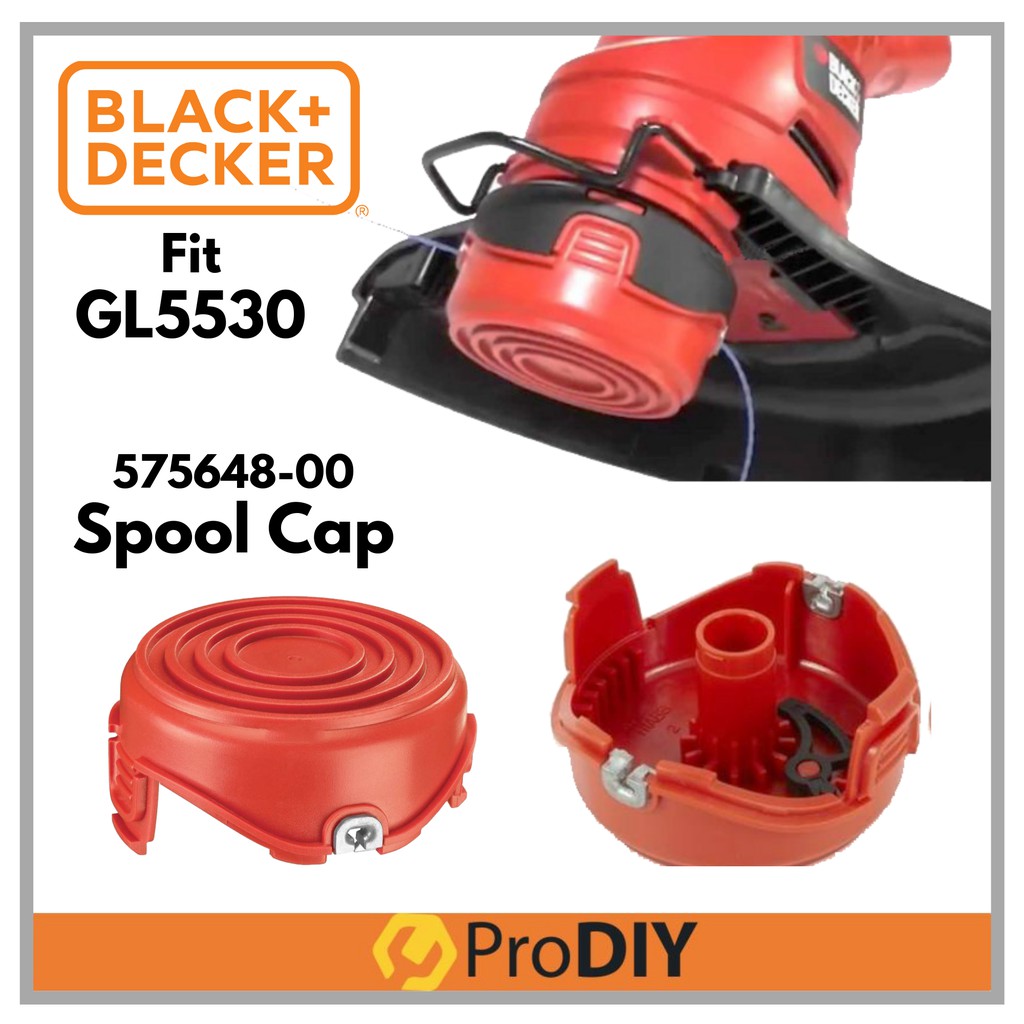 BLACK & DECKER Grass Trimmer Spool Cover Spool Cap 57564800 For GL5530