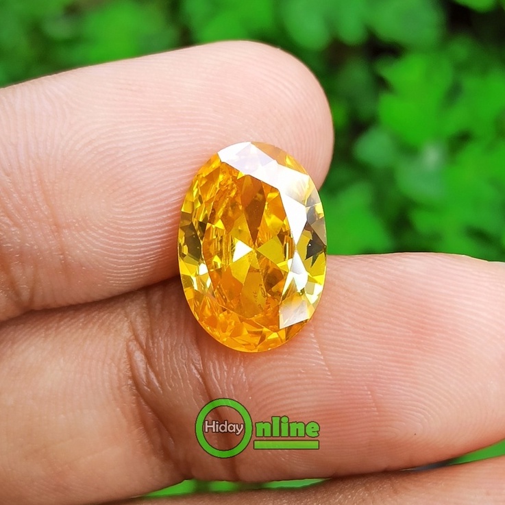 CHATAM ORIGINAL CUTTING YELLOW SAFIR GEMSTONE Shopee Malaysia