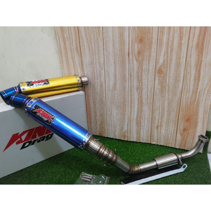 NVX155 V1 AEROX V1 EKZOS 28MM KING DRAG EXHAUST CLEAR STOCK 🔥🔥🔥 Shopee Malaysia