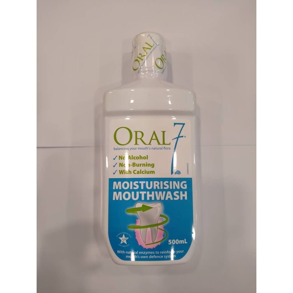 ORAL 7 Moisturising Mouthwash 500ml Shopee Malaysia