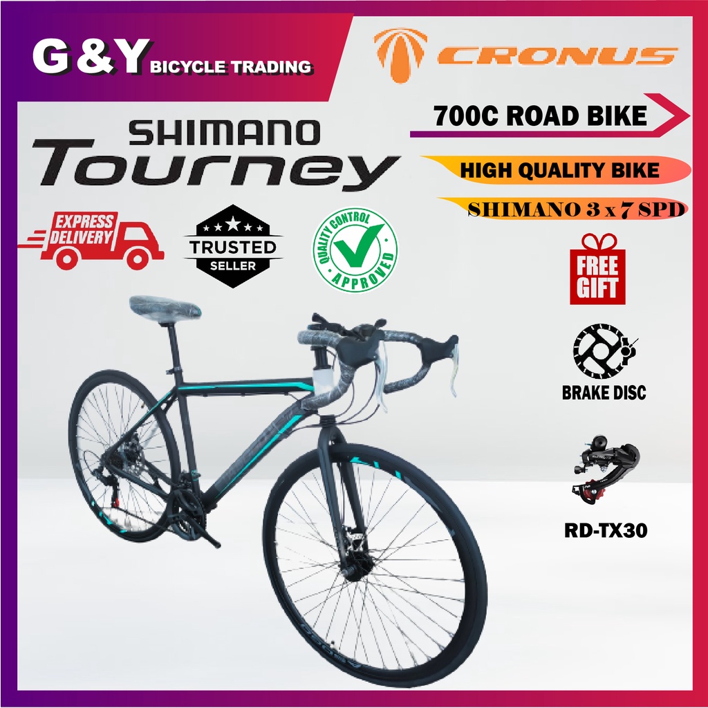 ROAD BIKE SHIMANO SPEC READY STOCK ASOGO 700C Road Bike 21 Speed SHIMANO SPEC 700c Roadbike FIXIE BIKE ROAD RB