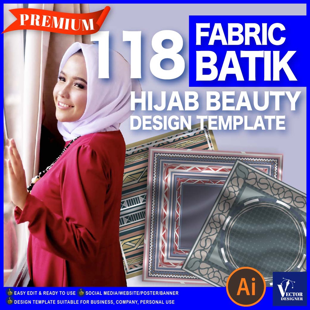 118 Batik/Muslim Fashion/Fabric /Hijab/Women clothes/ Beauty hand ...