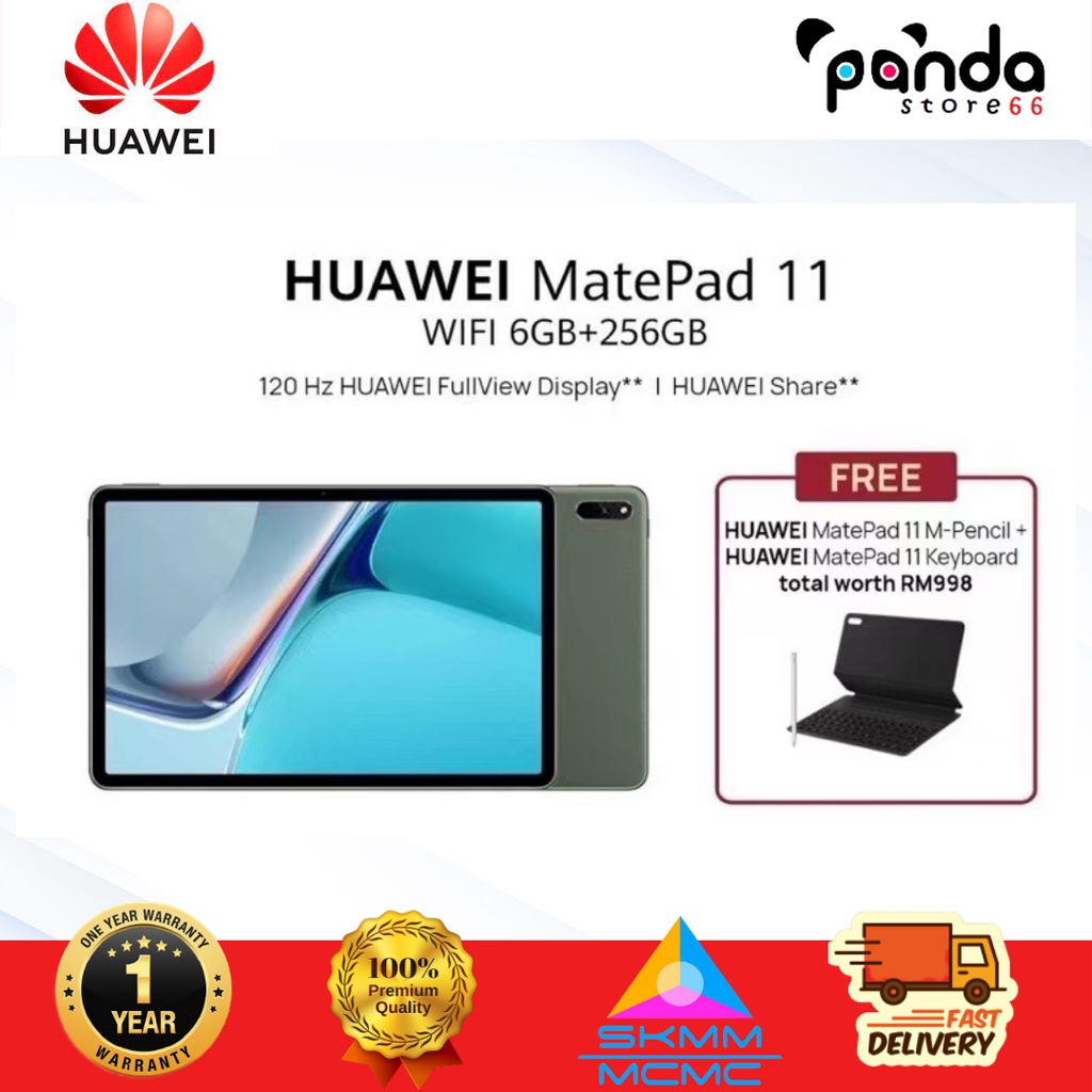 HUAWEI MatePad 11 | 6GB + 128GB | 6GB + 256GB 7250mAh Battery | HUAWEI ...