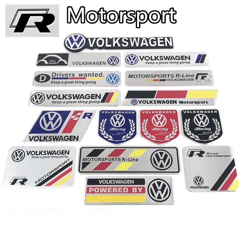 Night knight Metal Car Body Nameplate Sticker for Volkswagen VW Tiguan ...