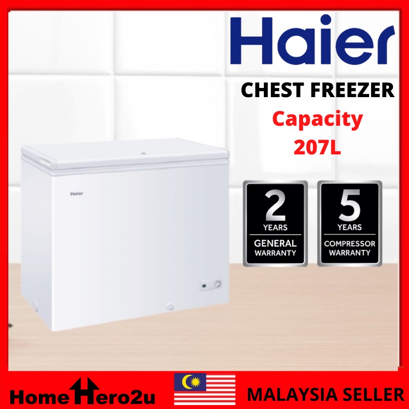 Haier BD248HP Chest Freezer 207L R600a 2 in 1 Convertible Fridge