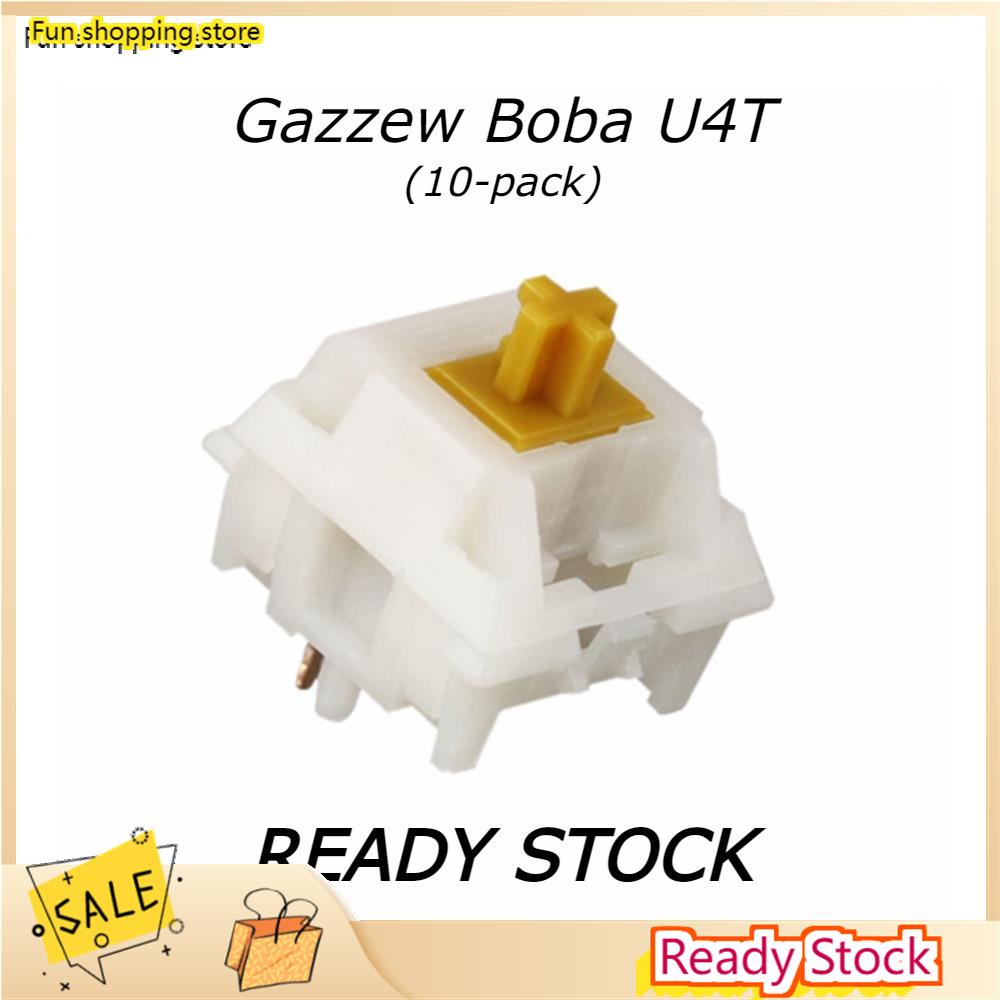 twinBro OfficialGazzew Boba U4T Thocky Tactile Switch for Mechanical