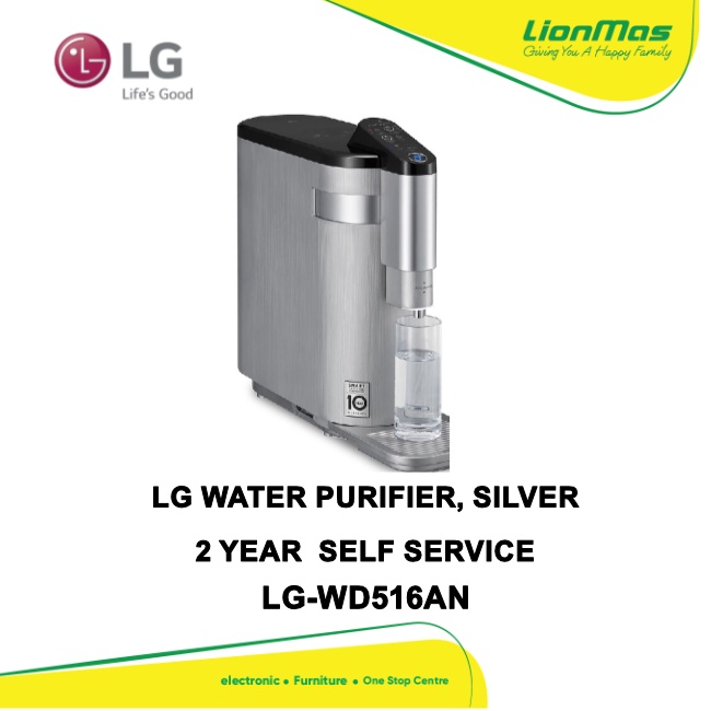 LG WATER PURIFIER WD516N, SILVER 2 YEAR SELF SERVICE Shopee Malaysia