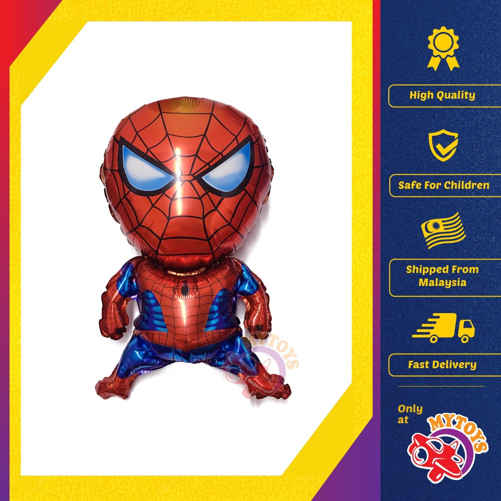 Spiderman Foil Balloon Party Decoration Birthday Balloons Toys For Kids ...