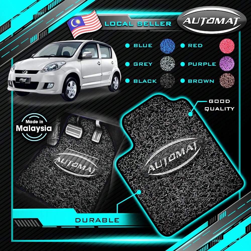 Original Perodua Myvi 2005 2011 Icon EZi Car Mat Floor Mat