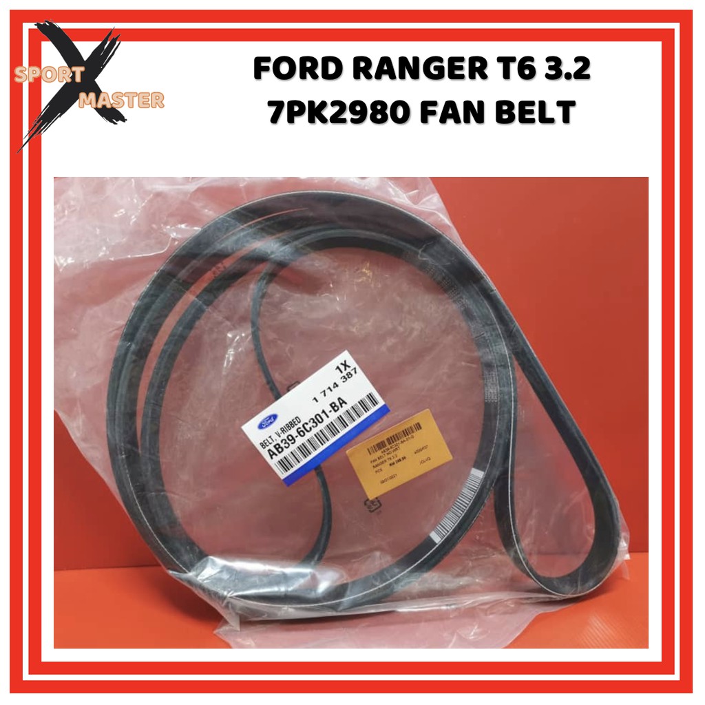 Fan belt ford ranger hotsell