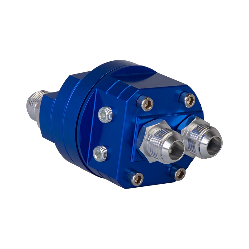 Aluminum AN10 Oil Filter Relocation Male Sandwich Fitting Adapter Kit 3