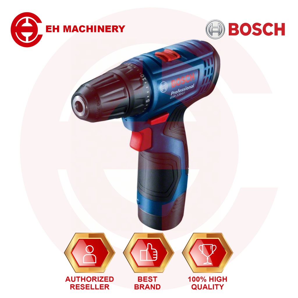 BOSCH CORDLESS DRILL/DRIVER GSB 120LI (GEN 2)* Shopee Malaysia