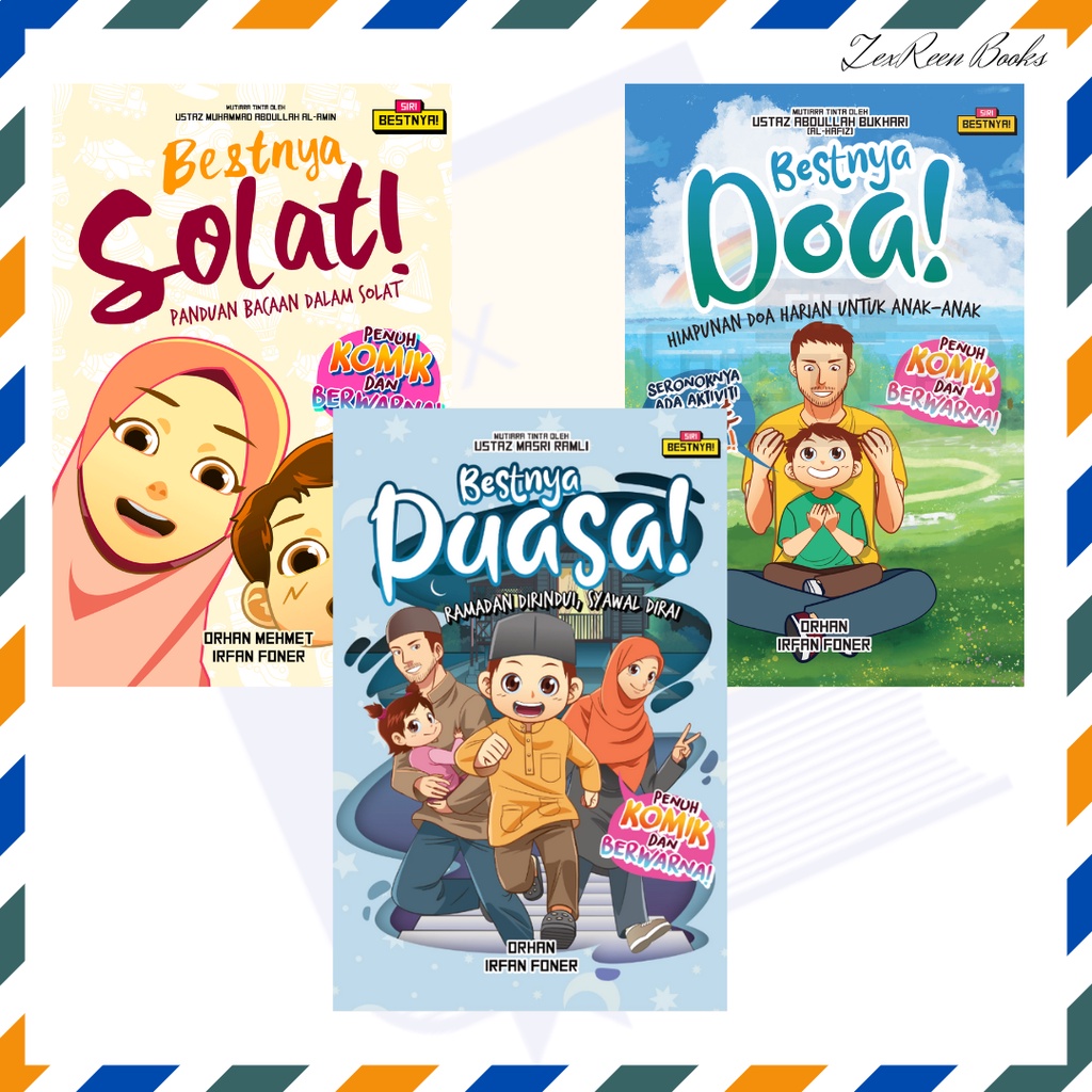 Siri Bestnya | Bestnya Solat! | Bestnya Doa! | Bestnya Puasa! | Shopee ...