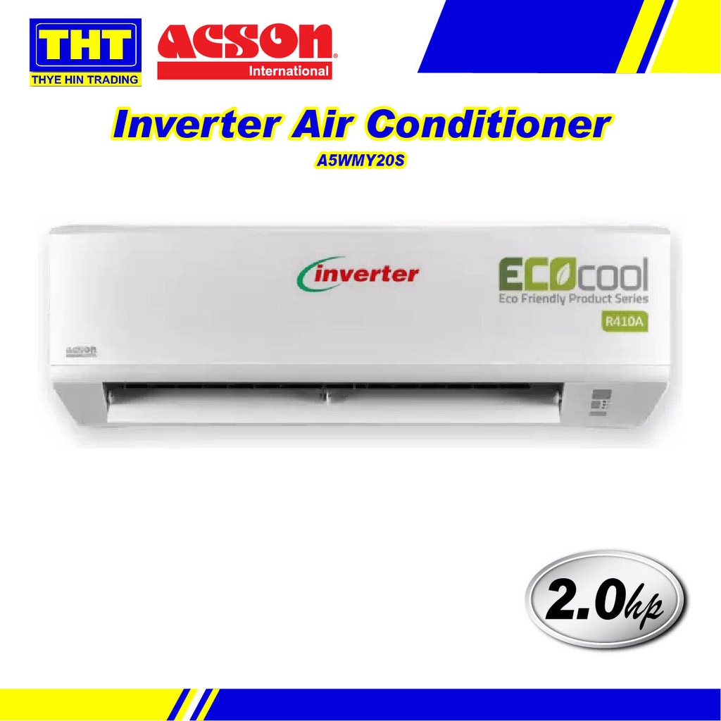 Acson 2.0HP Inverter Wall Mounted R410A Air Conditioner A5WMY20S ...