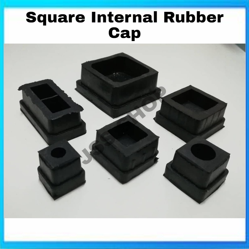 Square /Rectangle Shape Internal Rubber Cap / Penutup Getah Kaki Meja ...