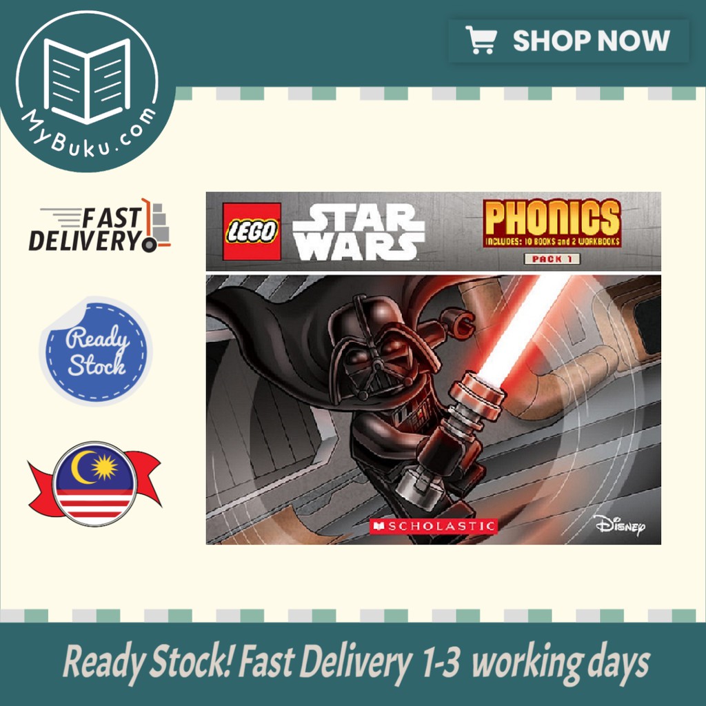 MyBuku LEGO Star Wars Phonics Boxed Set Quinlan B. Lee 9780545908825 Scholastic Inc. Shopee Malaysia