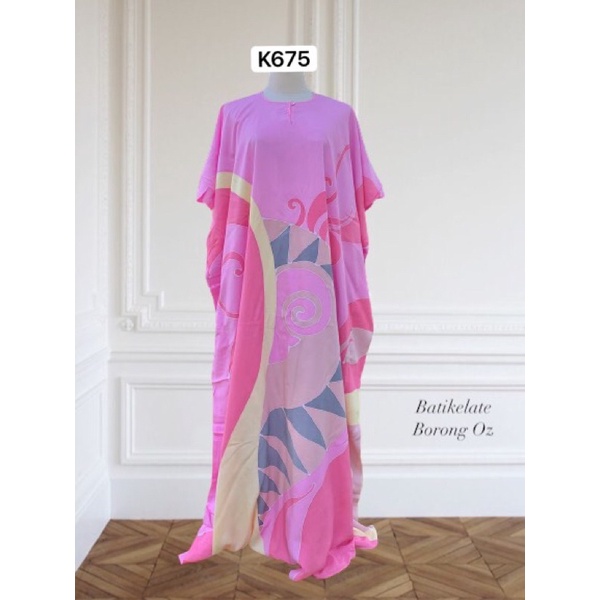 [ BAJU KELAWAR / KAFTAN PASTEL EDITION ] KAFTAN BATIK COTTON VISCOSE• 💯 ...