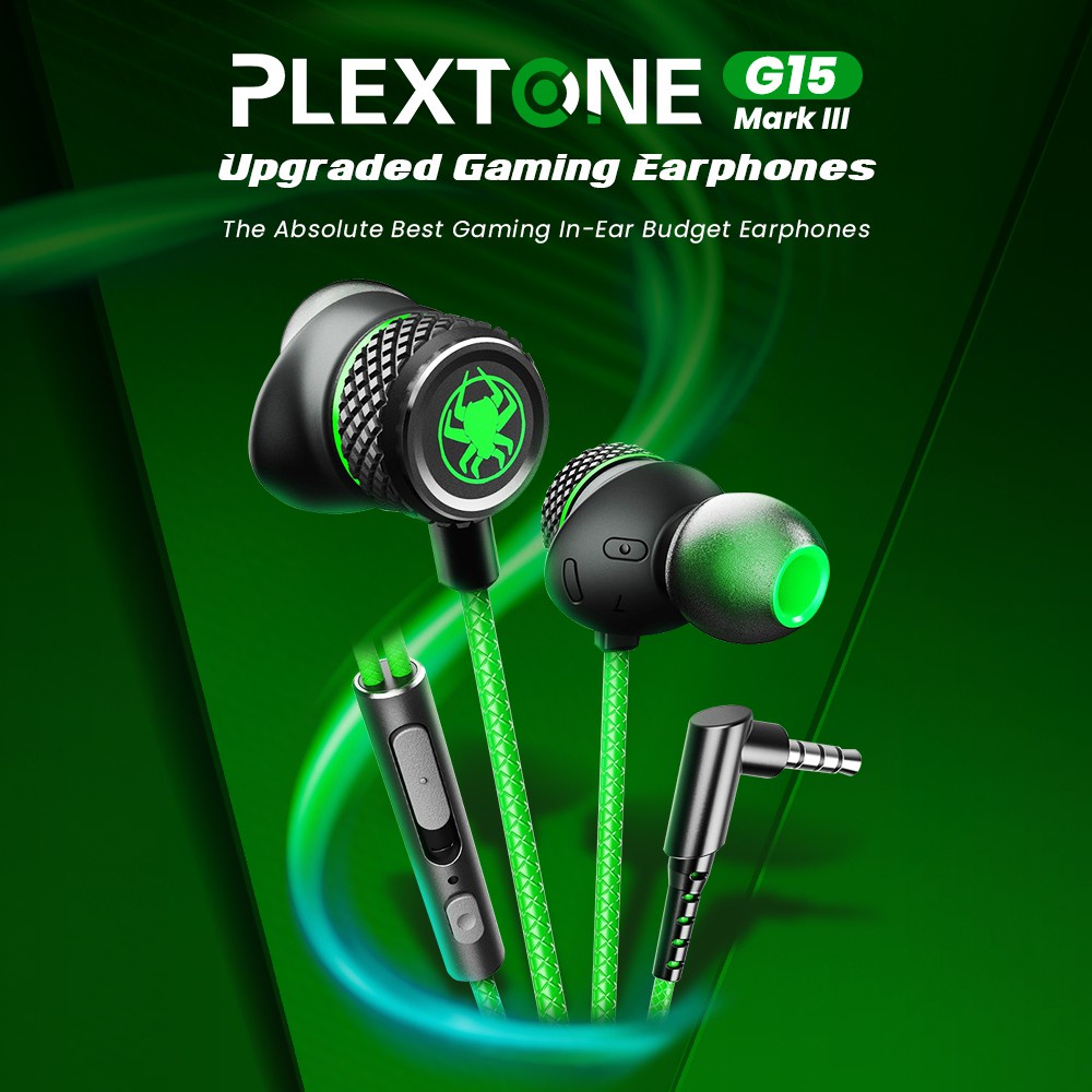 H M Plextone G15 Mark III In Ear Gaming Headset Upgraded Version Ergonomic Design with Microphone V3.0 Shopee Malaysia