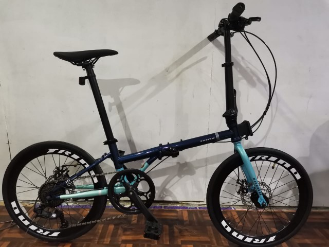 trino racer folding bike
