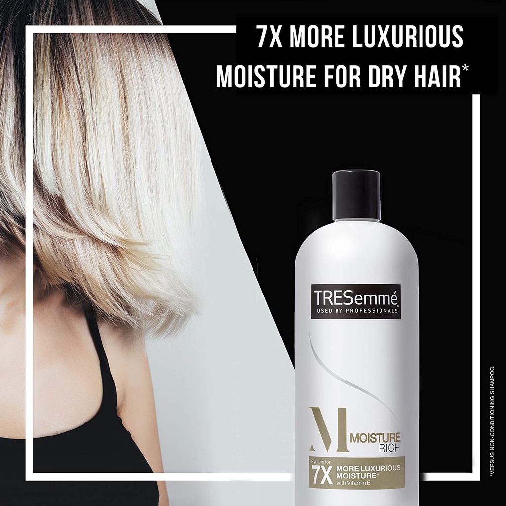 Avl Ydmyghed idiom iiMONO ] TRESemme Shampoo Conditioner for Dry Hair Moisture Rich  Professional Salon-Healthy Look & Shine Moisture | Shopee Malaysia