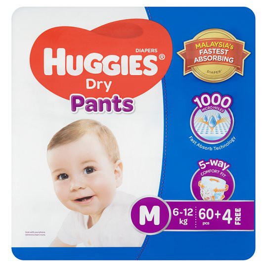 Huggies dry sale pants malaysia