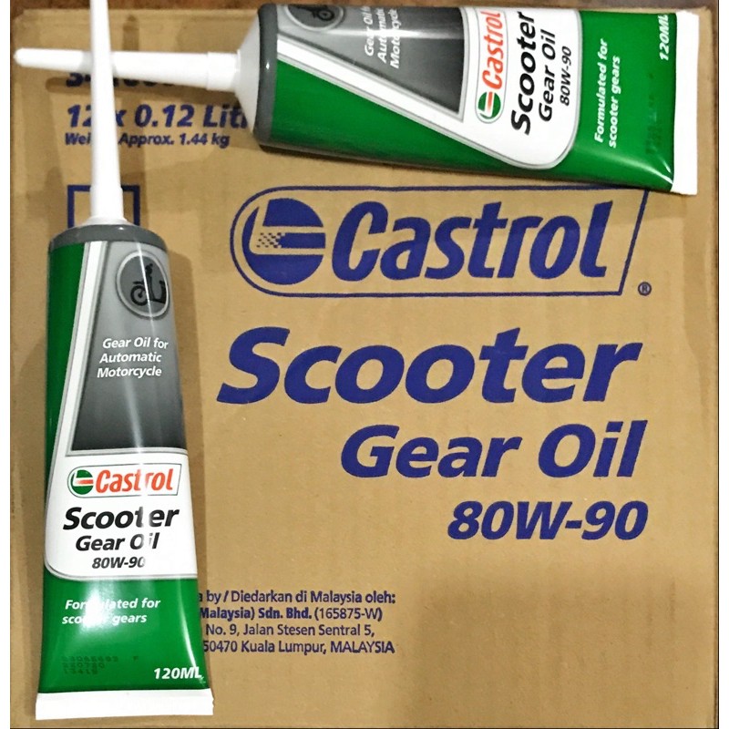 🔥hot item🔥castrol scooter gear oil 80w90 120ML Shopee Malaysia