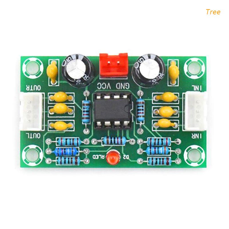 tree Mini preamp Op amp module amplifier dual channel NE5532 ...