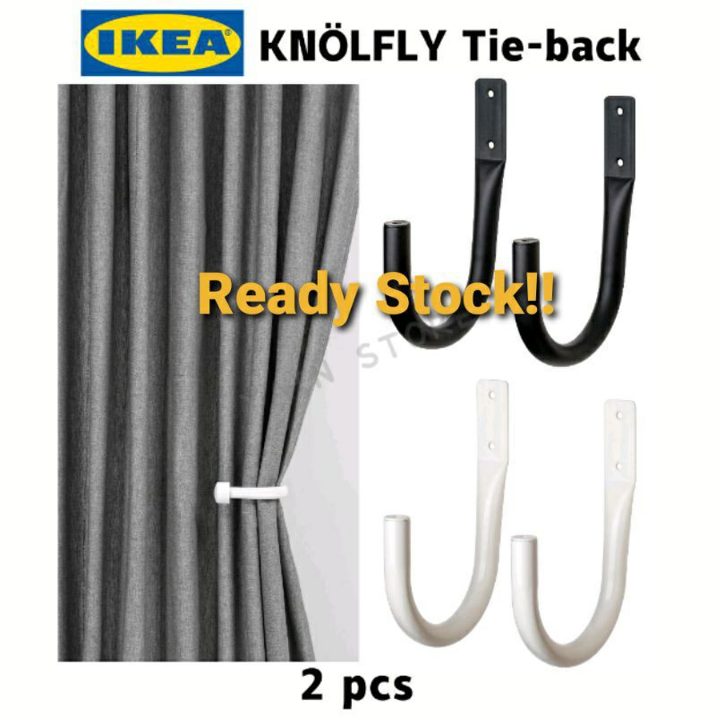 KNÖLFLY Tieback, black - IKEA
