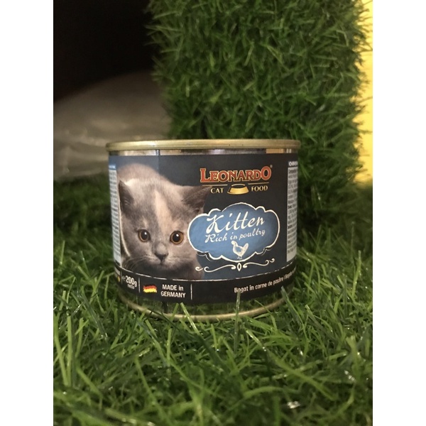 Leonardo Cat Food Kitten Wet Food Canned (200G) Shopee Malaysia