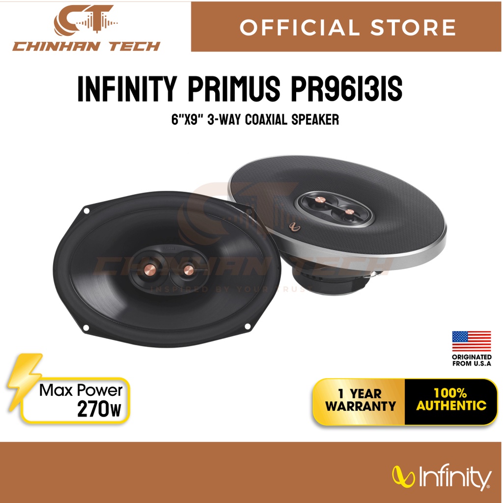 Infinity best sale primus 6x9