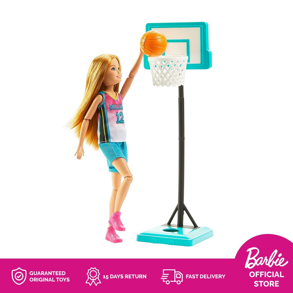 Basketball deals barbie doll