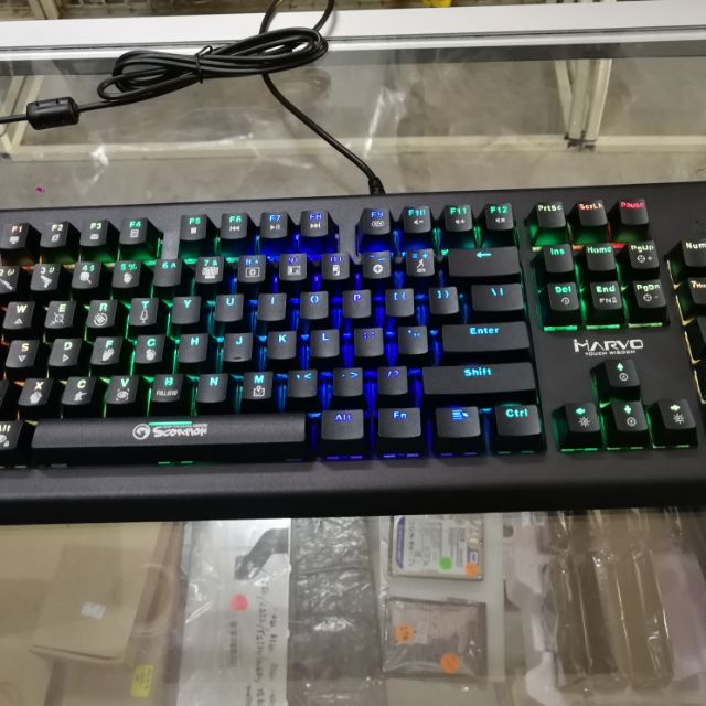 Marvo kg959g mechnical blue switch gaming keyboard | Shopee Malaysia