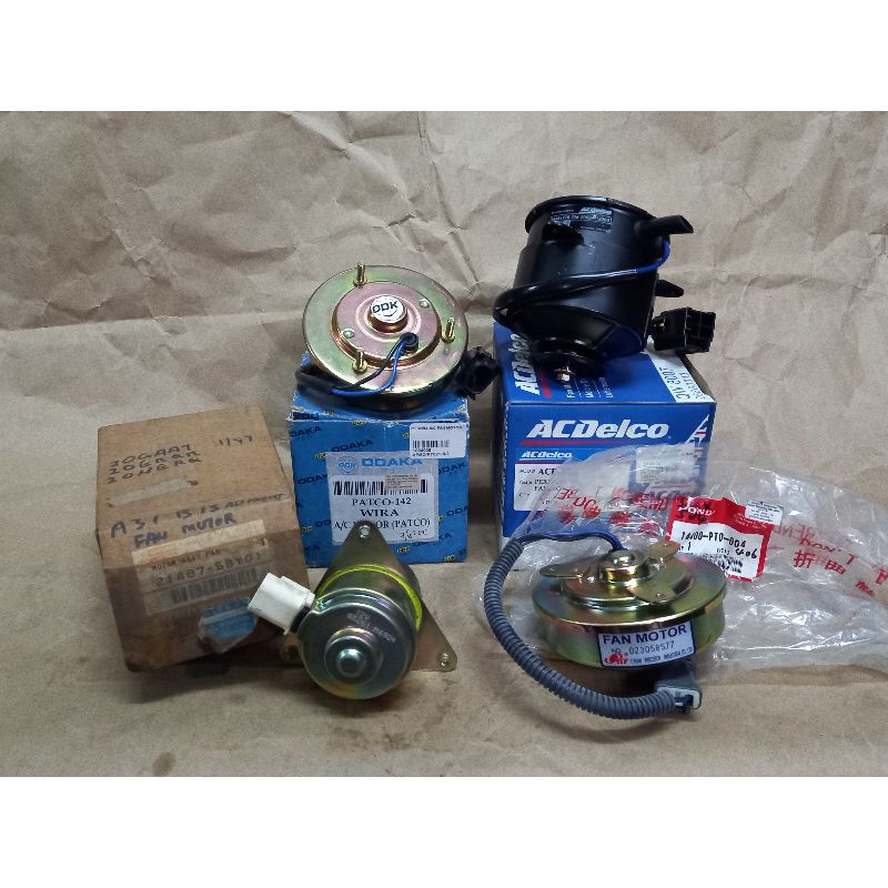 RADIATOR FAN MOTOR & AIRCOND MOTOR PROTON SAGA WIRA PERDANA FORD LASER