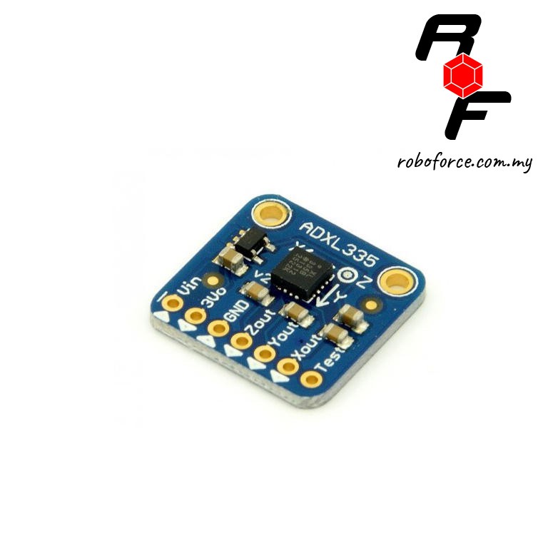 ADXL335 3-Axis Accelerometer for Arduino/Raspberry Pi/ ARM/ 8051 ...