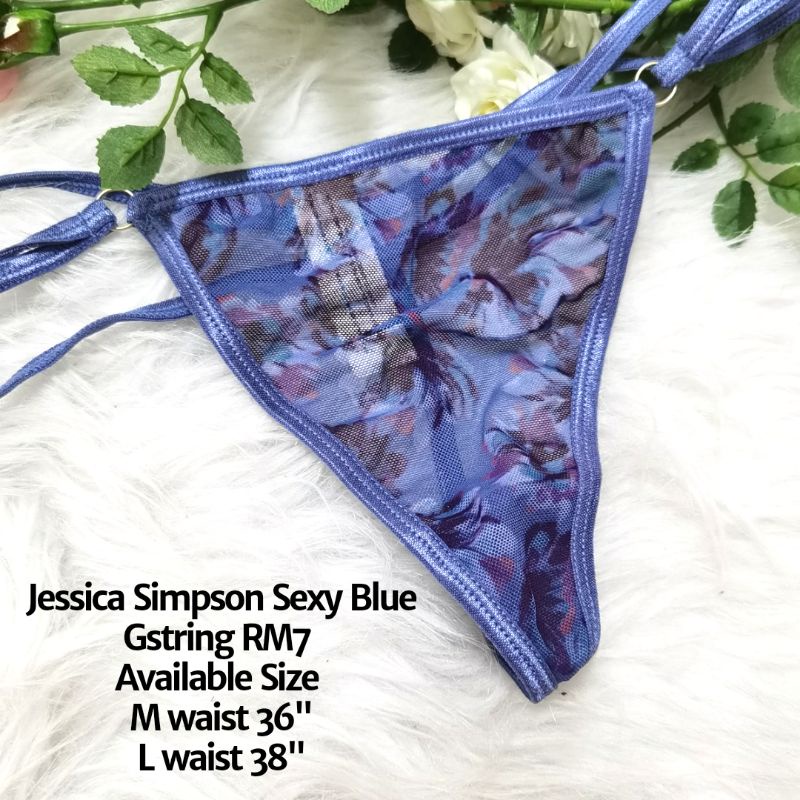 Sexy Gstring Jessica Simpson Sexy Design Gstring Double Waist Line Shopee Malaysia 7827