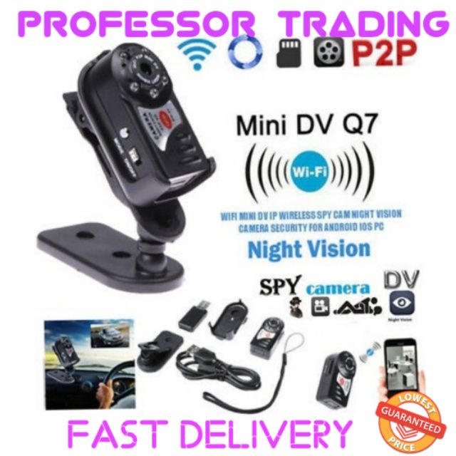 Mini q7 hot sale wifi p2p