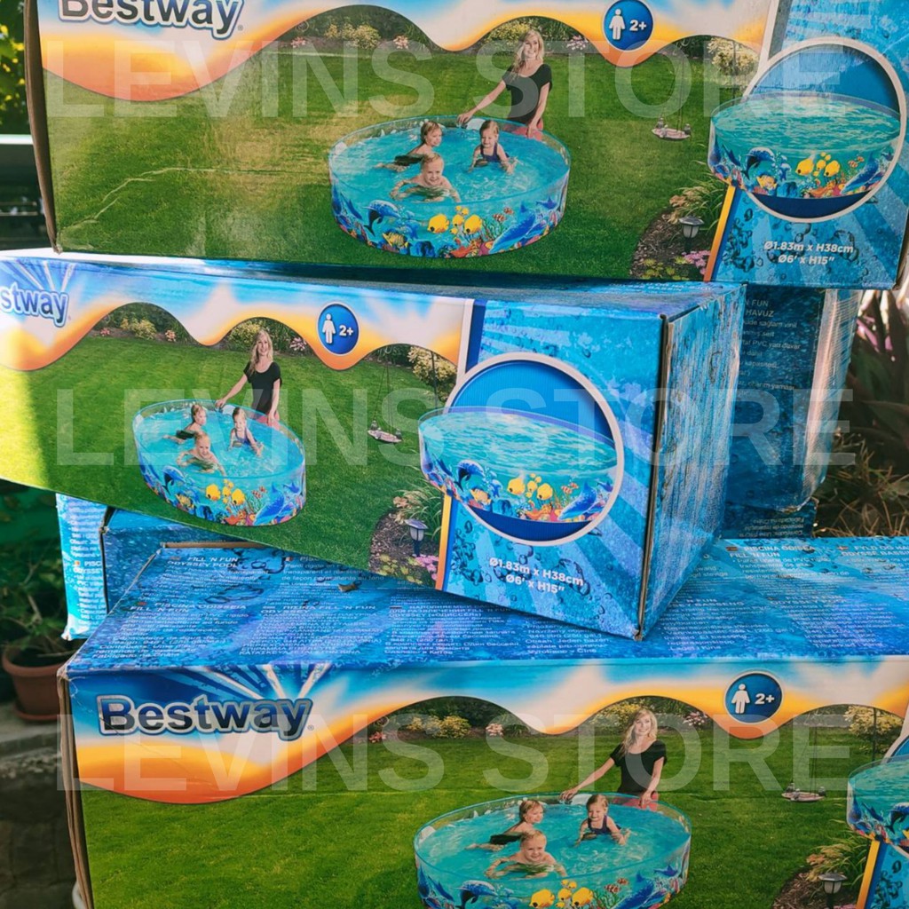 Pond Without Pump 183cm Fish Shopee Malaysia