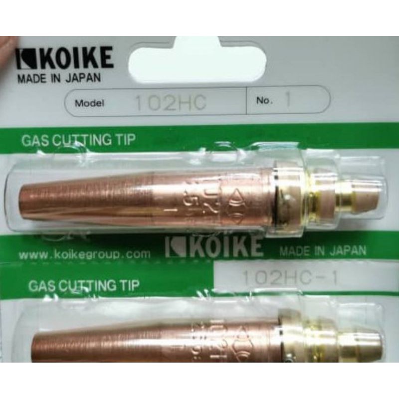 KOIKE 102HC GAS OXY & ACETYLENE CUTTING NOZZLE AMME Made in Japan