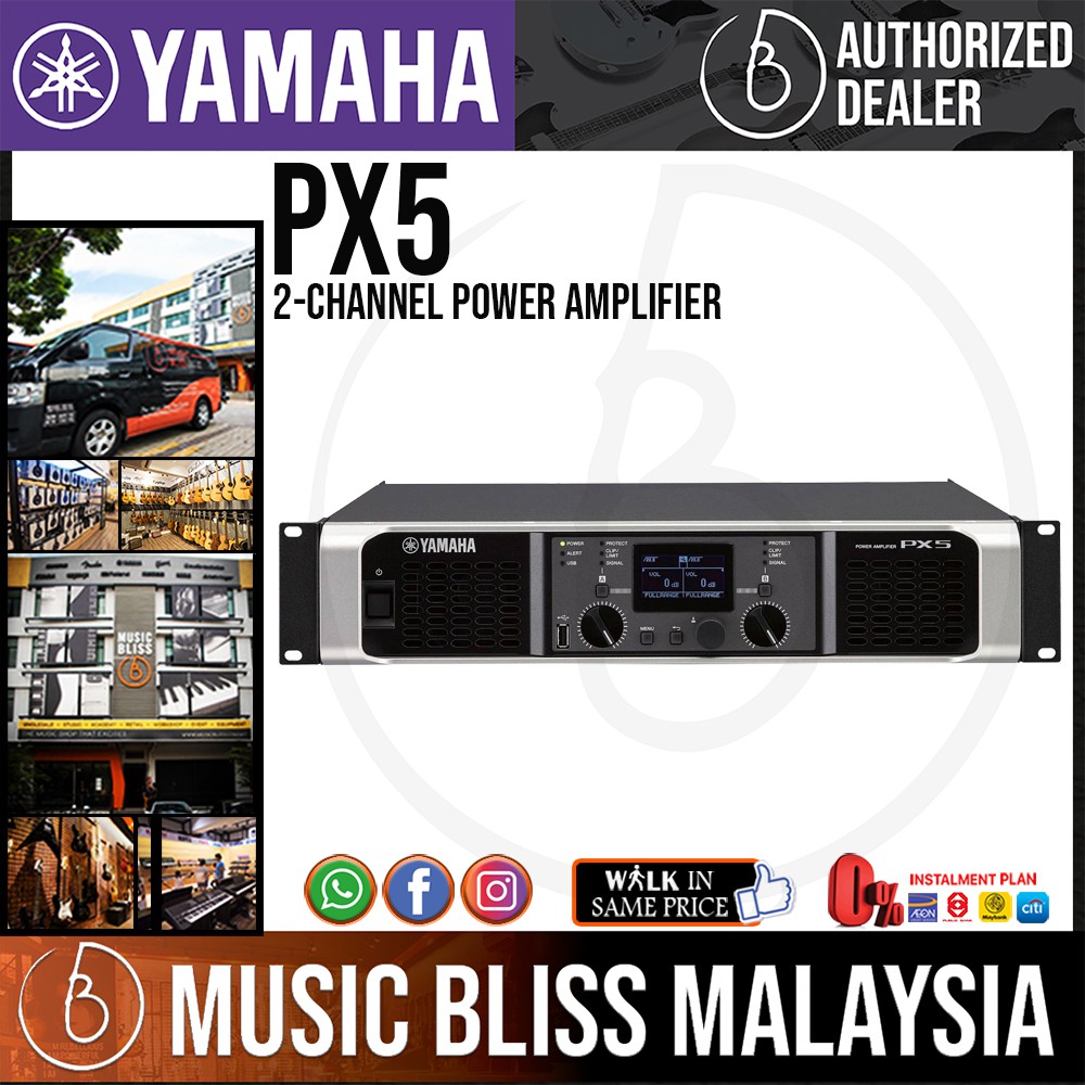 Yamaha PX5 2-channel Power Amplifier (PX-5) | Shopee Malaysia